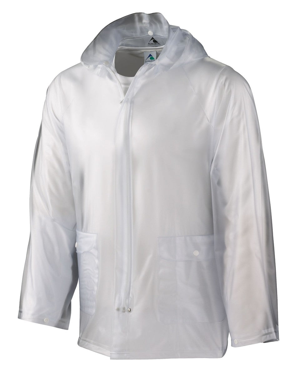 Augusta 3161 Youth Clear Rain Jacket - Clear