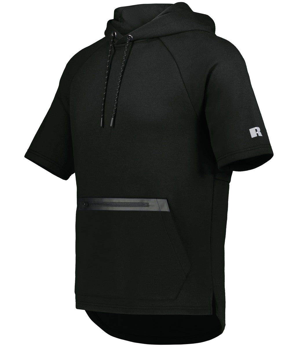 Russell R24Tfm Legend Tech Ss Fleece Hoodie - Black