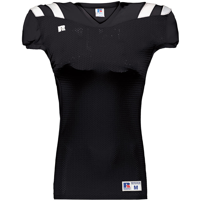 Russell R0100M Canton Football Jersey - Black White