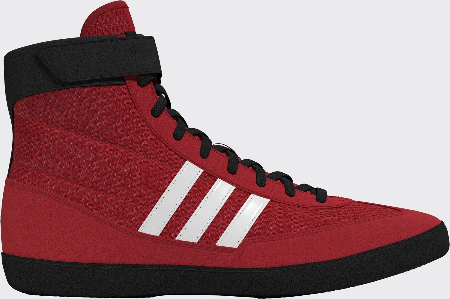 Adidas 234 Combat Speed 4 Wrestling Shoes  - Red White Black - HIT a Double - 1