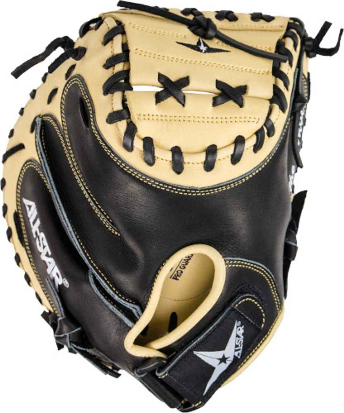 All Star Anvil CM5000TM 33.50&quot; Weighted Training Catcher&#39;s Mitt - Mocha Tan - HIT a Double - 1