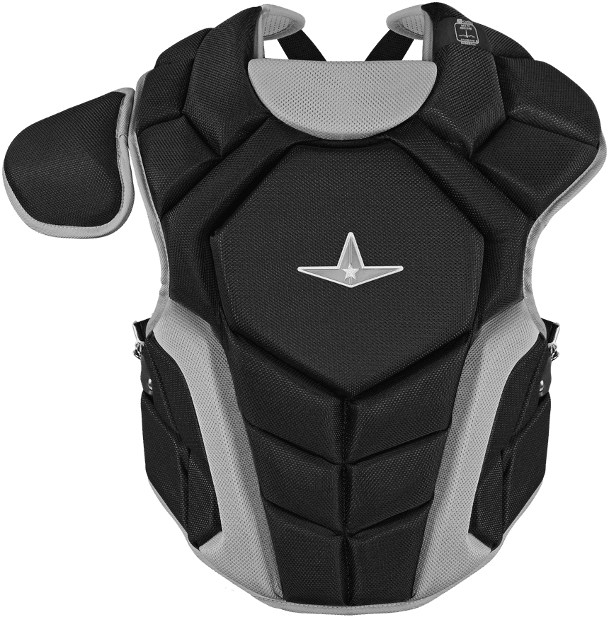 All-Star Top Star Series NOCSAE Catcher&#39;s Set (Ages 12-16) - Black