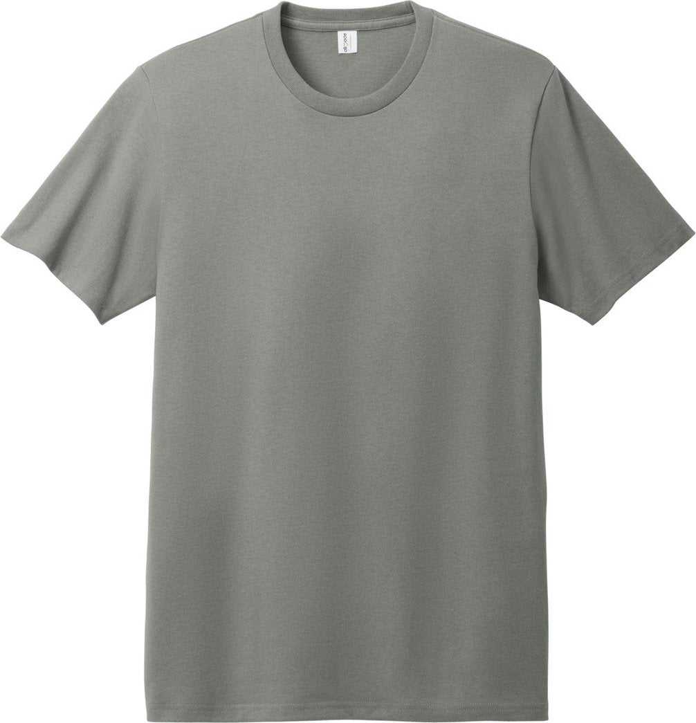 AllMade AL3000 Unisex Heavyweight Recycled Cotton Tee - AshGrey - HIT a Double - 1