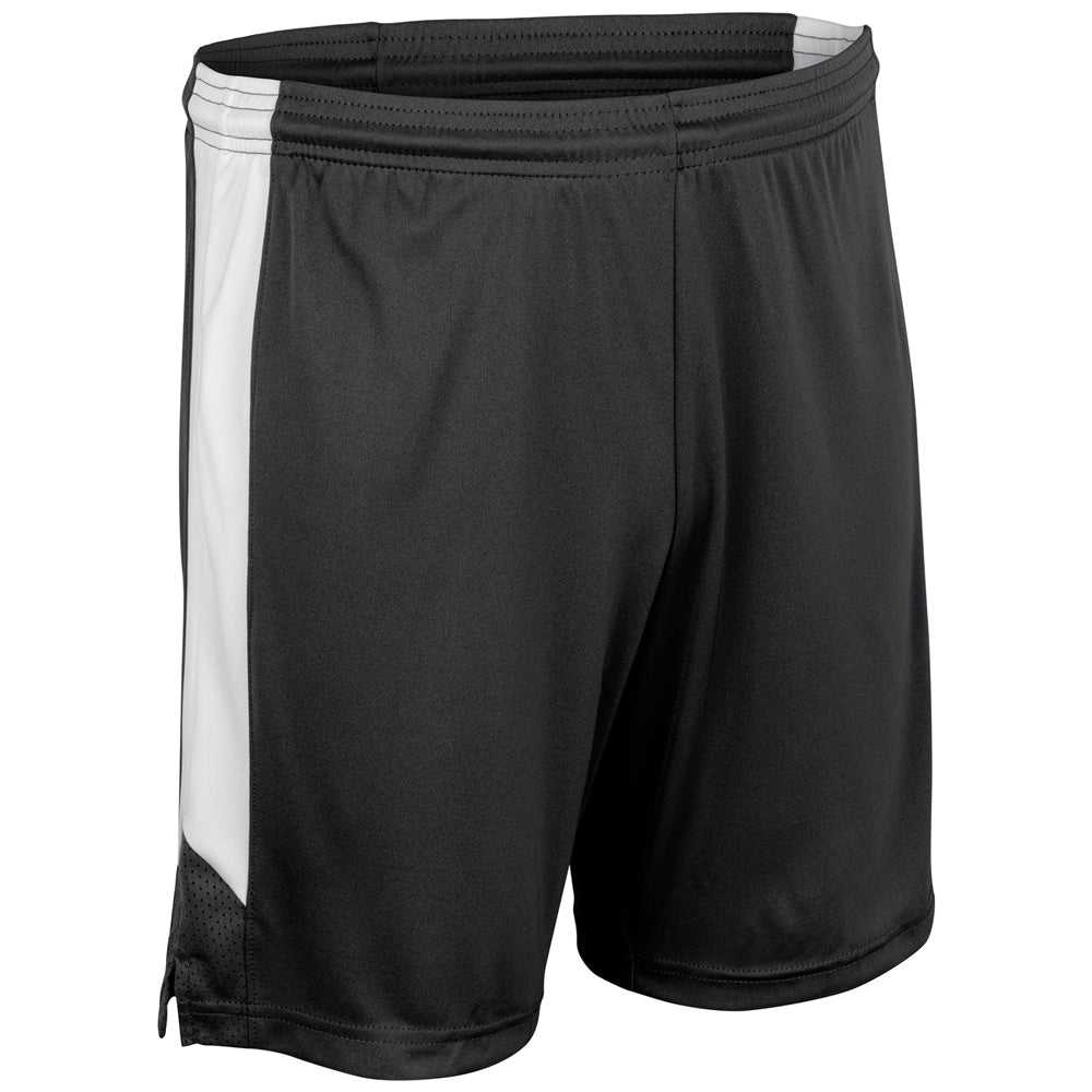 Champro BBS32 Dagger Men&#39;s and Youth Basketball Short - Black White - HIT a Double - 1
