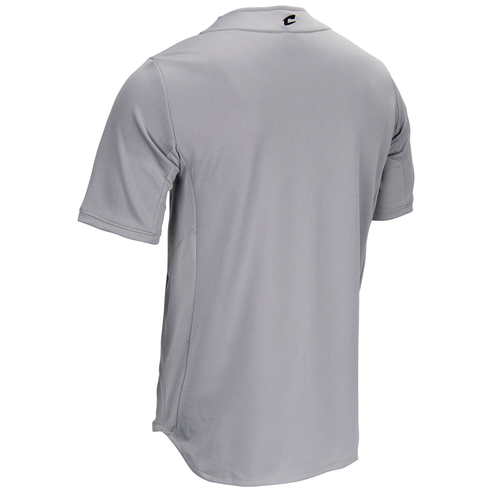 Champro BS201 Pinnacle Pro Full-Button Jersey - Gray