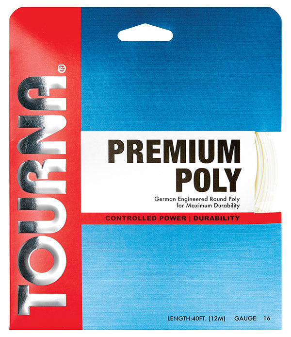 Tourna Premium Poly (White) - Image 1