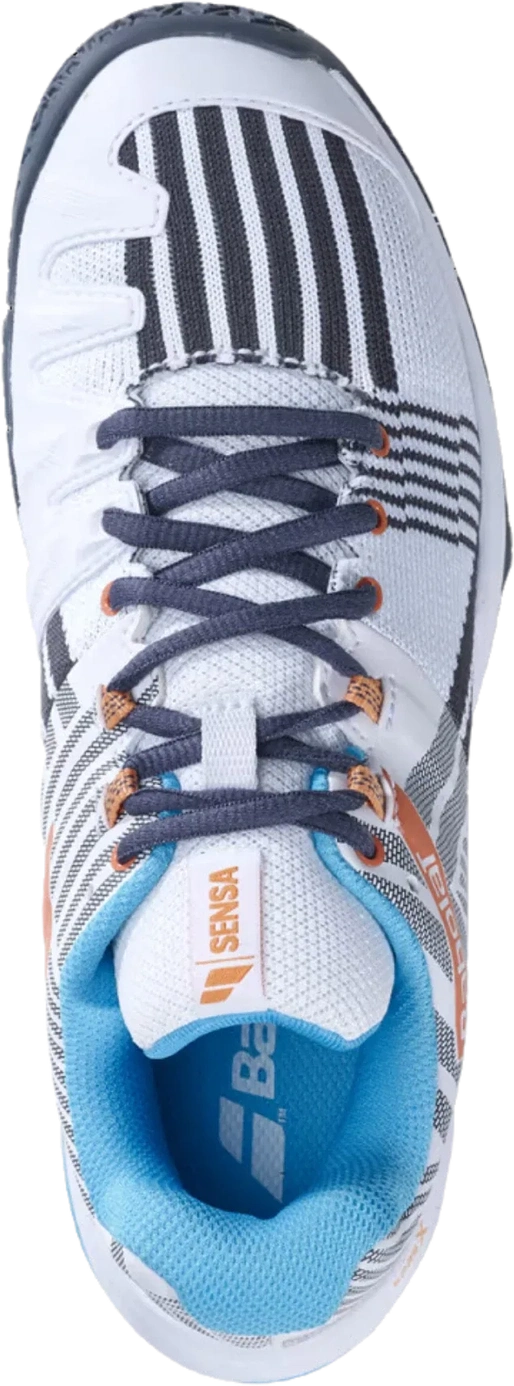 Babolat Sensa White/Canyon Sunset Women Padel Shoes