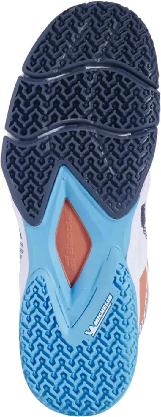 Babolat Sensa White/Canyon Sunset Women Padel Shoes