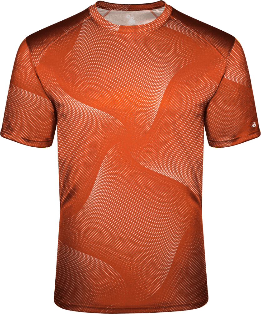 Badger Sport 2213 Warp Youth Tee - Orange