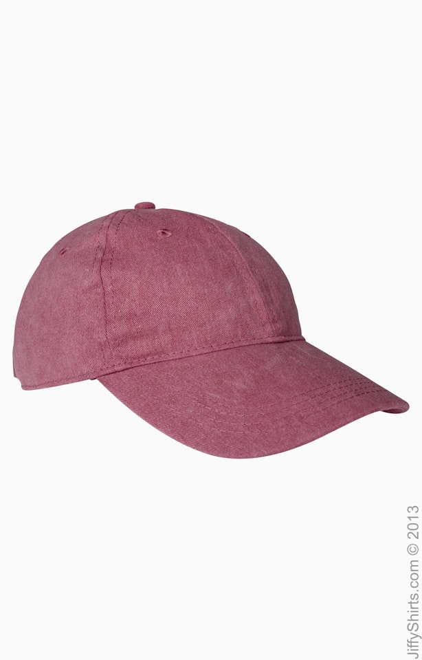 Authentic Pigment 1910Aut Pigment-Dyed Baseball Cap - 1910 - Nautical Red