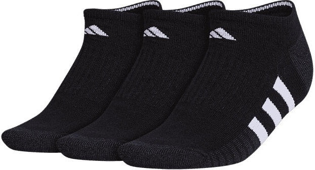 adidas Women's Cushioned 3.0 No Show 3-Pack (Black) - Image 1