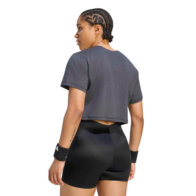 adidas Lace Crop Tee Pro (W) - Image 3