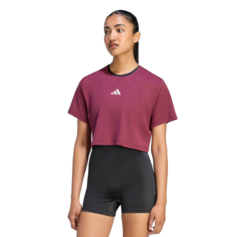 adidas Lace Crop Tee Pro (W) - Image 8