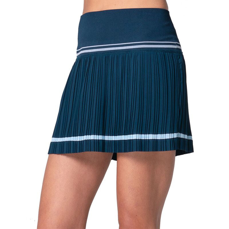 Lucky In Love Motion Pleated Skirt (W) (Midnight) - Image 2