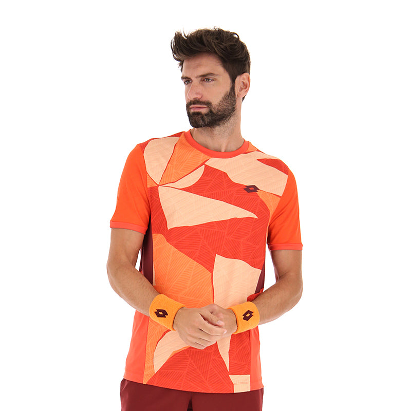Lotto Tech 1 D3 Tee (M) (Grenadine Red) - Image 1