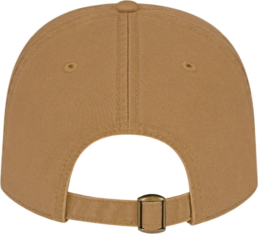 Cap America i1002 Relaxed Golf Cap - Rich Khaki
