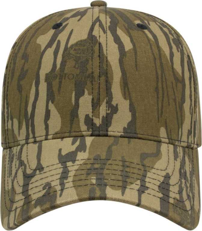 Cap America I2030 Structured Six Panel Camo - Mossy Oak Original Bottomland - Realtree / one Size Fits Most