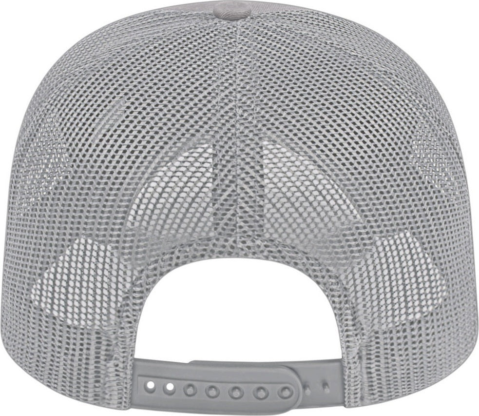 Cap America i3025 TwoTone Trucker Mesh Back Cap - Gray