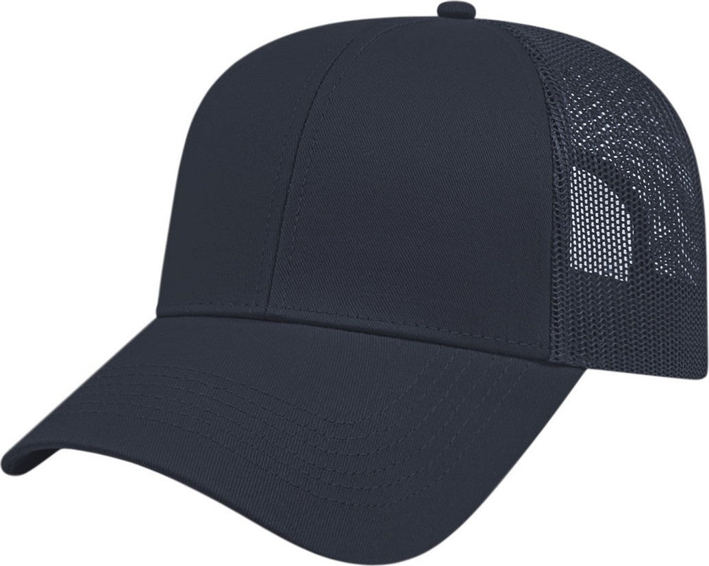 Cap America i3025 TwoTone Trucker Mesh Back Cap - Navy
