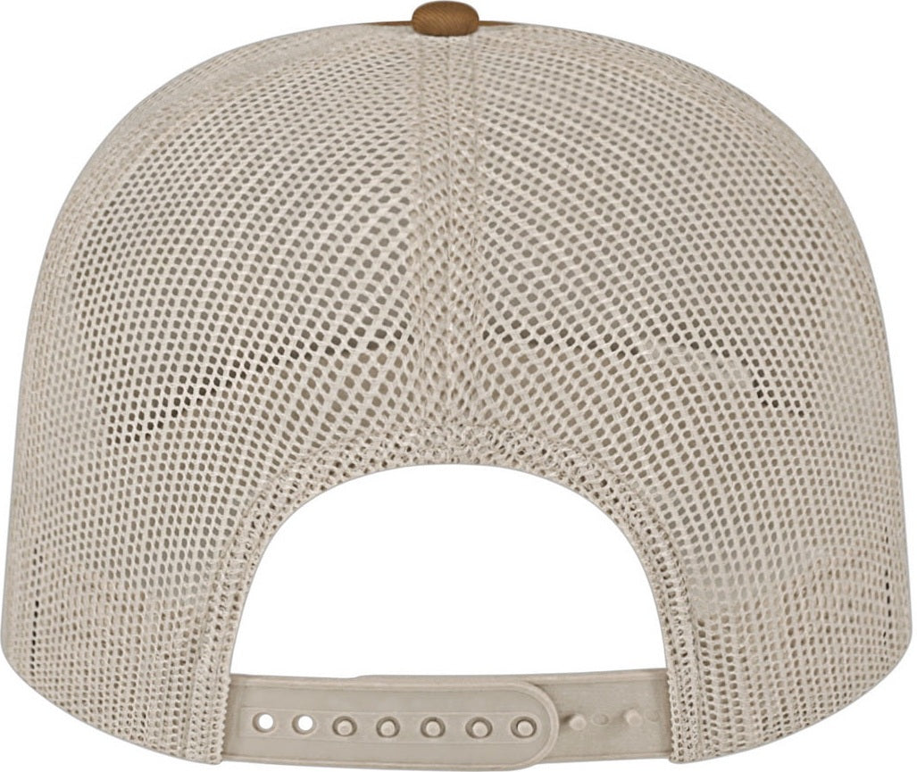 Cap America i3039 Classic 5 Panel Trucker - Caramel Stone