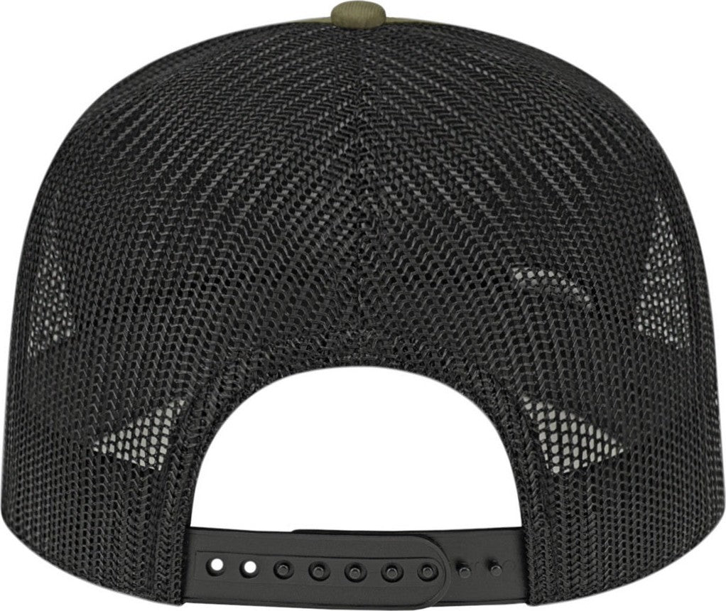 Cap America i3039 Classic 5 Panel Trucker - Loden Black