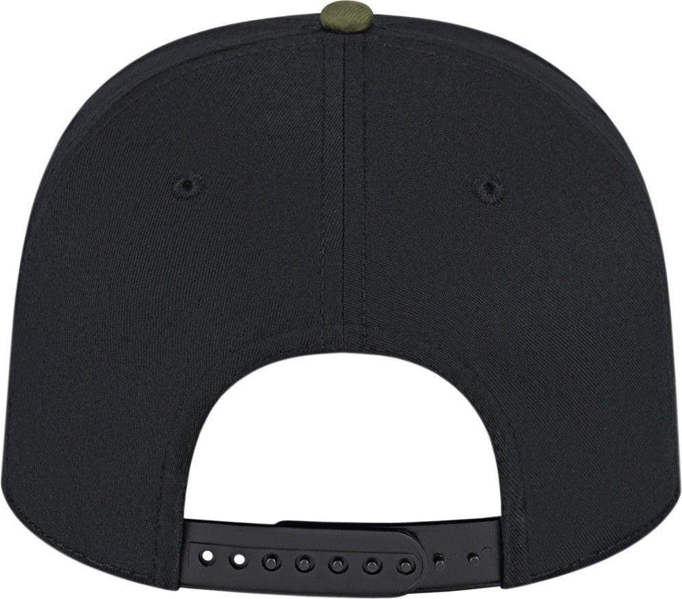 Cap America i3068 Hometown 5 Panel Cap - Black Loden