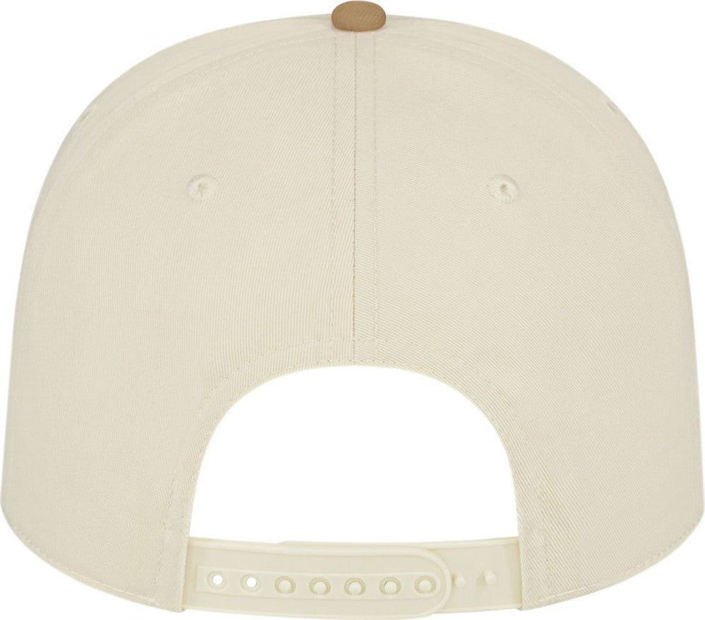 Cap America i3068 Hometown 5 Panel  Cap - Cream Khaki
