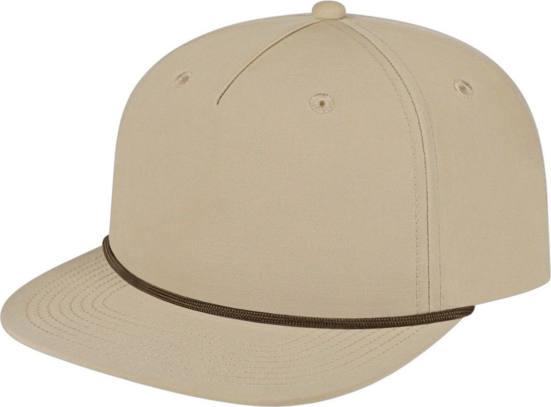 Cap America i7310 Waypoint Rope Cap - Tan Brown