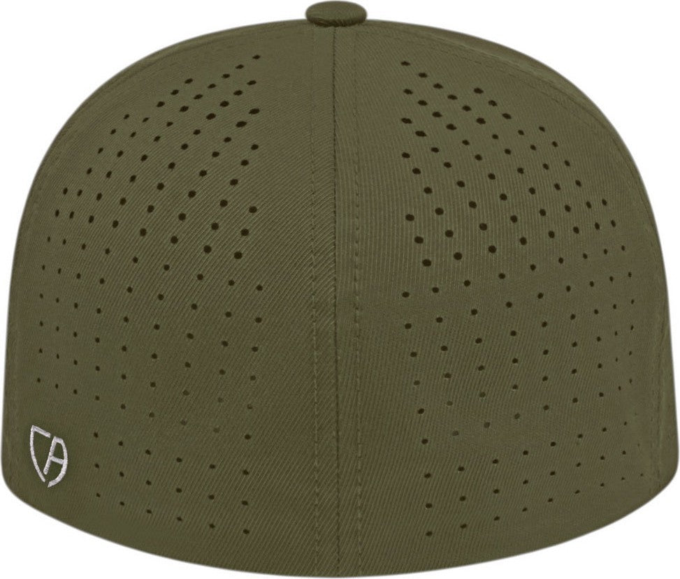 Cap America i8503 Flexfit Perforated Performance Cap - Loden
