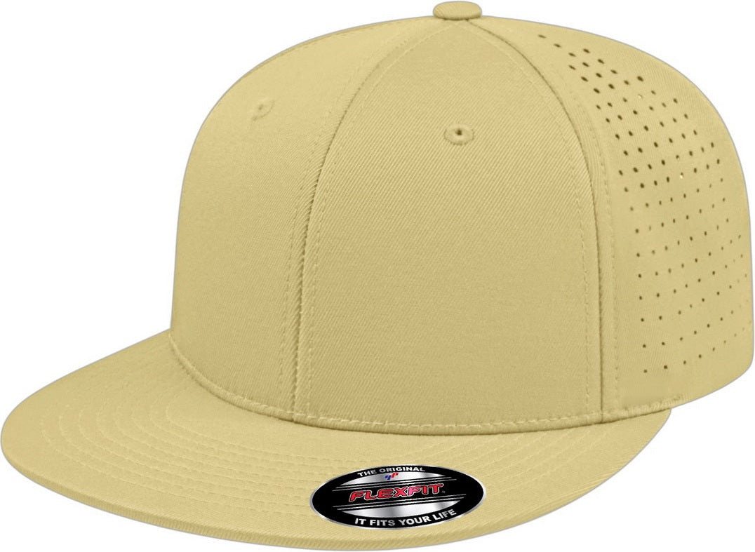 Cap America i8503 Flexfit Perforated Performance Cap - Vegas Gold
