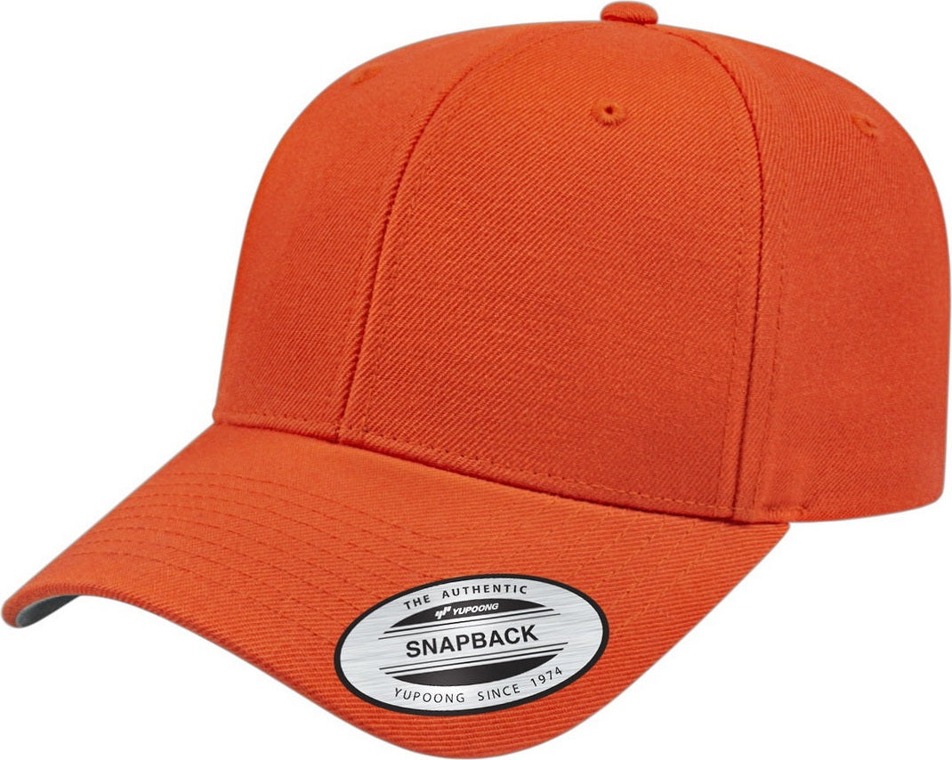 Cap America i8506 Original Acrylic Wool Serge Cap - Orange
