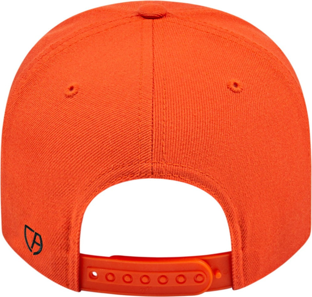 Cap America i8506 Original Acrylic Wool Serge Cap - Orange