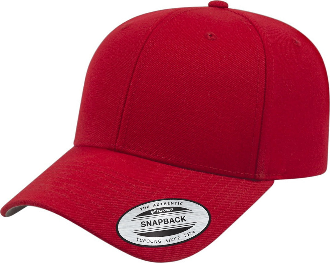 Cap America i8506 Original Acrylic Wool Serge Cap - Red