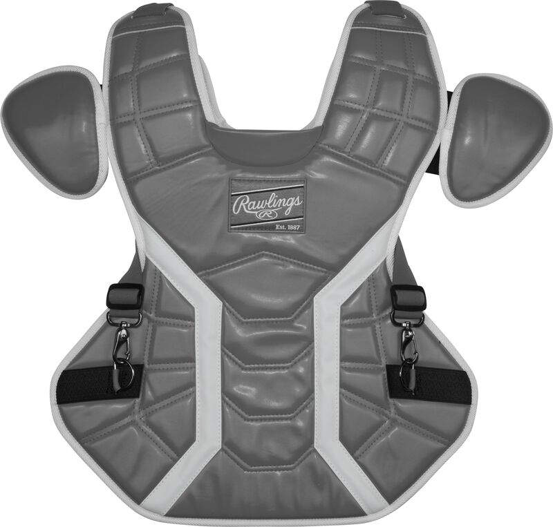 Rawlings MACH PRO Intermediate Baseball Catcher's Set - Graphite White