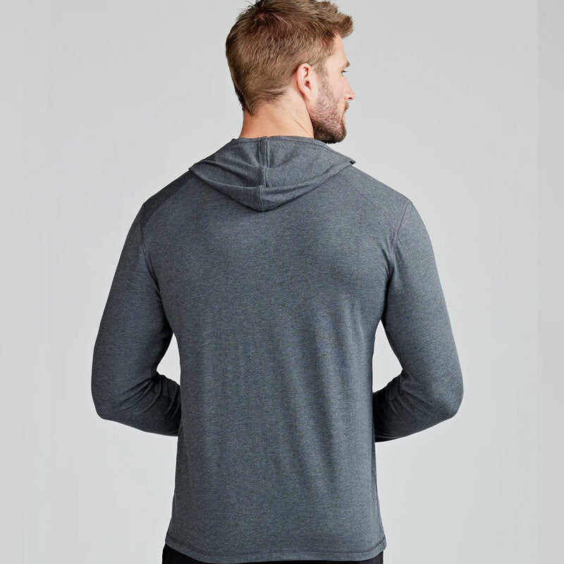 tasc Carrollton Lightweight Hoodie (M) (Dark Grey) - Image 1