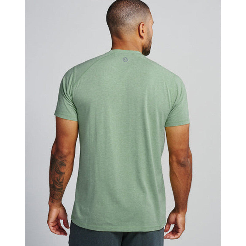 tasc Carrollton T-Shirt (M) (Kelp Heather) - Image 3