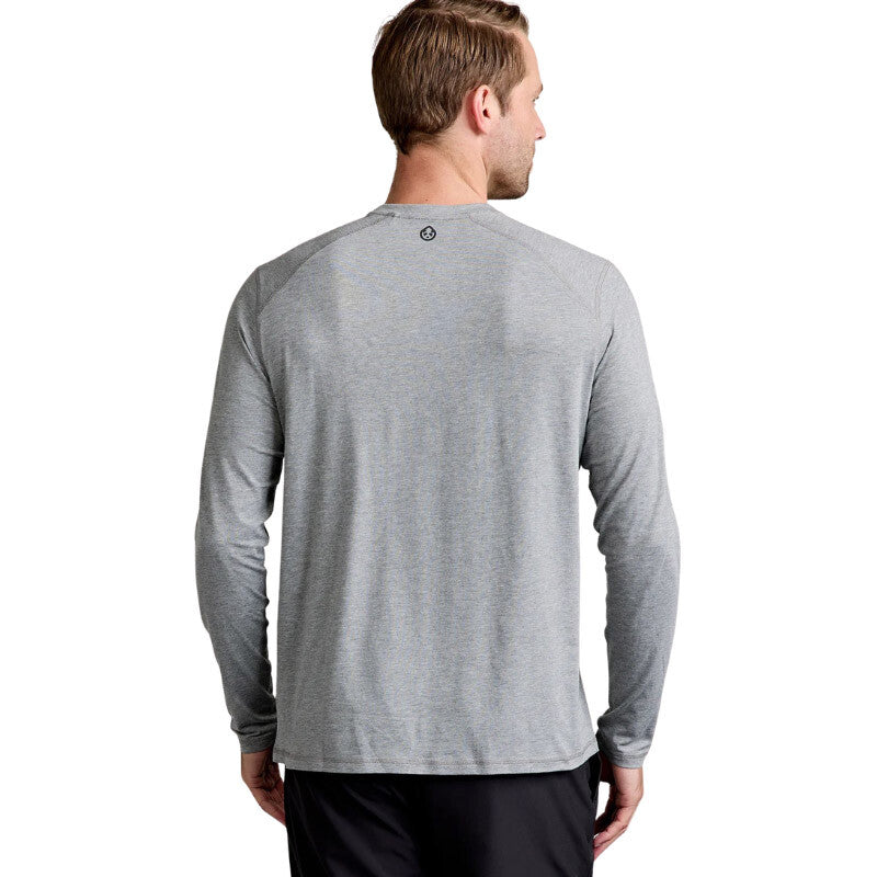 tasc Carrollton Long Sleeve T-Shirt (M) (Heather Grey) - Image 3