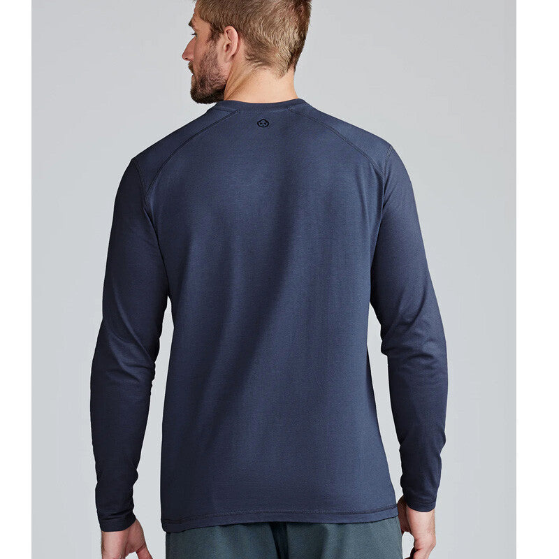 tasc Carrollton Long Sleeve T-Shirt (M) (Navy) - Image 2