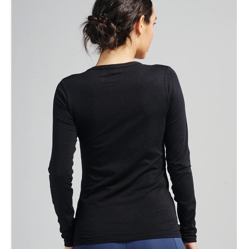 tasc Nola Long Sleeve (W) (Black) - Image 1