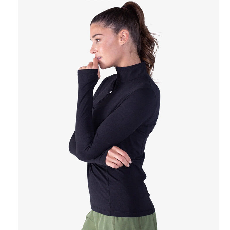 tasc Recess 1/4 Zip (W) (Black) - Image 2