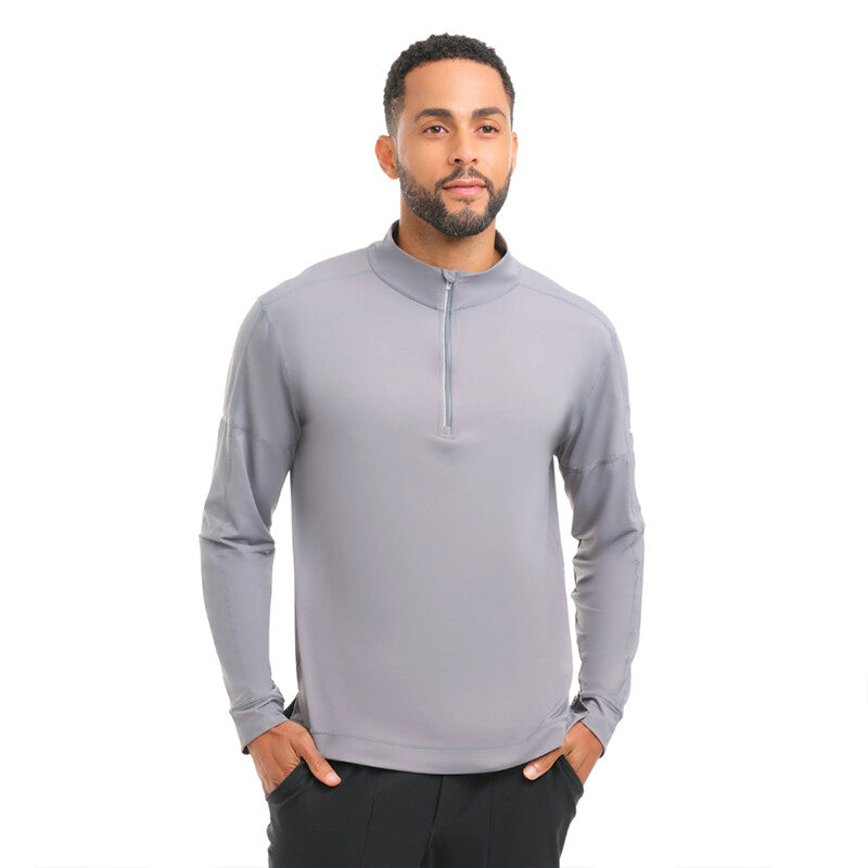 BloqUV Mock Zip Top - Image 1