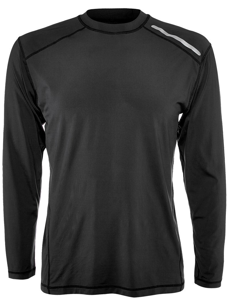 BloqUV Jet Long Sleeve Tee (M) (Black) - Image 1