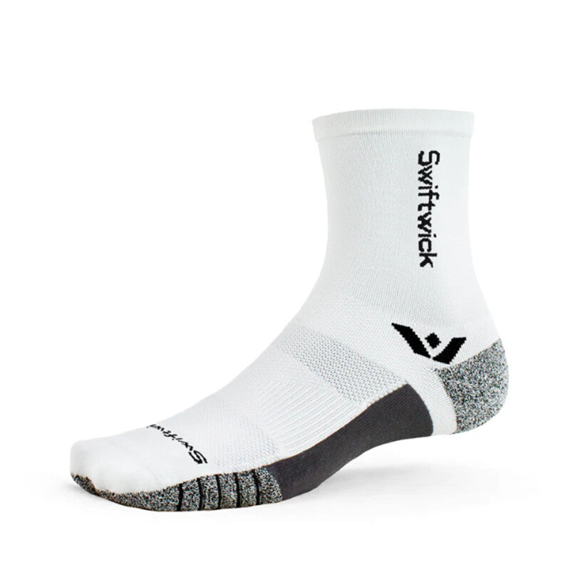 Swiftwick Flite XT Mid-Crew (White) - Image 1
