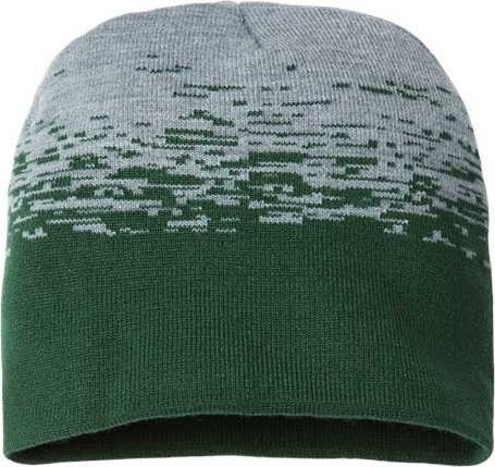 Cap America RKS9 USA-Made Static Beanie - Forest Green Heather - HIT a Double - 1