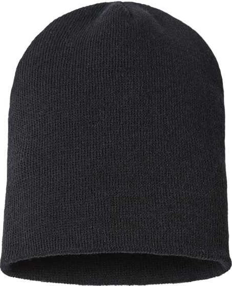 Cap America SKN28 USA-Made Sustainable Beanie - Black - HIT a Double - 1