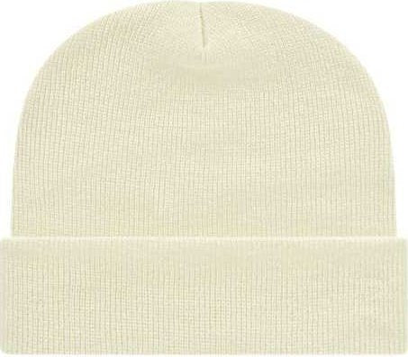 Cap America TKN24 USA-Made 12&quot; Cuffed Beanie - Ivory - HIT a Double - 1