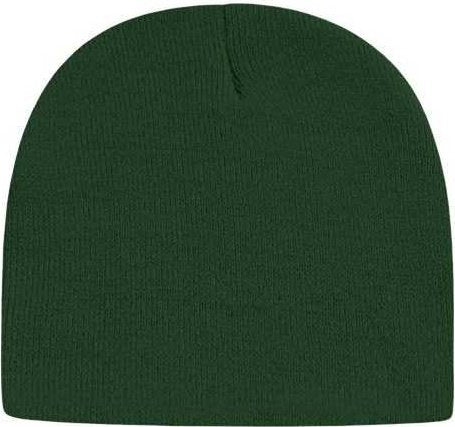 Cap America TKN28 USA-Made 8 12&quot; Beanie - Forest Green - HIT a Double - 1
