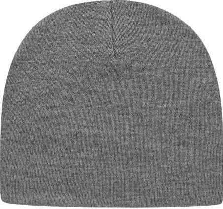 Cap America TKN28 USA-Made 8 12&quot; Beanie - Heather Gray - HIT a Double - 1