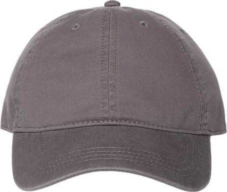 Cap America i1002 Relaxed Golf Dad Hat - Charcoal - HIT a Double - 1