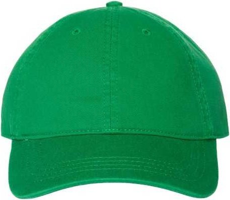 Cap America i1002 Relaxed Golf Dad Hat - Kelly - HIT a Double - 1